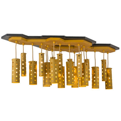 Meyda Tiffany Emmentaler 25 Light 28" Wide Abstract Multi Light Pendant