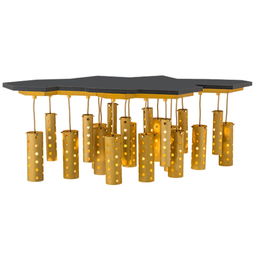 Meyda Tiffany Emmentaler 25 Light 28" Wide Abstract Multi Light Pendant