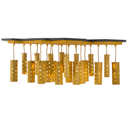 Meyda Tiffany Emmentaler 25 Light 28" Wide Abstract Multi Light Pendant