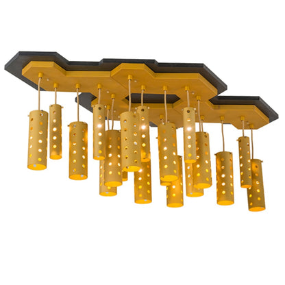 Meyda Tiffany Emmentaler 25 Light 28" Wide Abstract Multi Light Pendant
