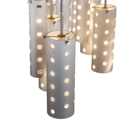 Meyda Tiffany Emmentaler 25 Light 39" Wide Abstract Multi Light Pendant