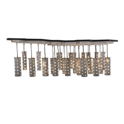 Meyda Tiffany Emmentaler 25 Light 39" Wide Abstract Multi Light Pendant