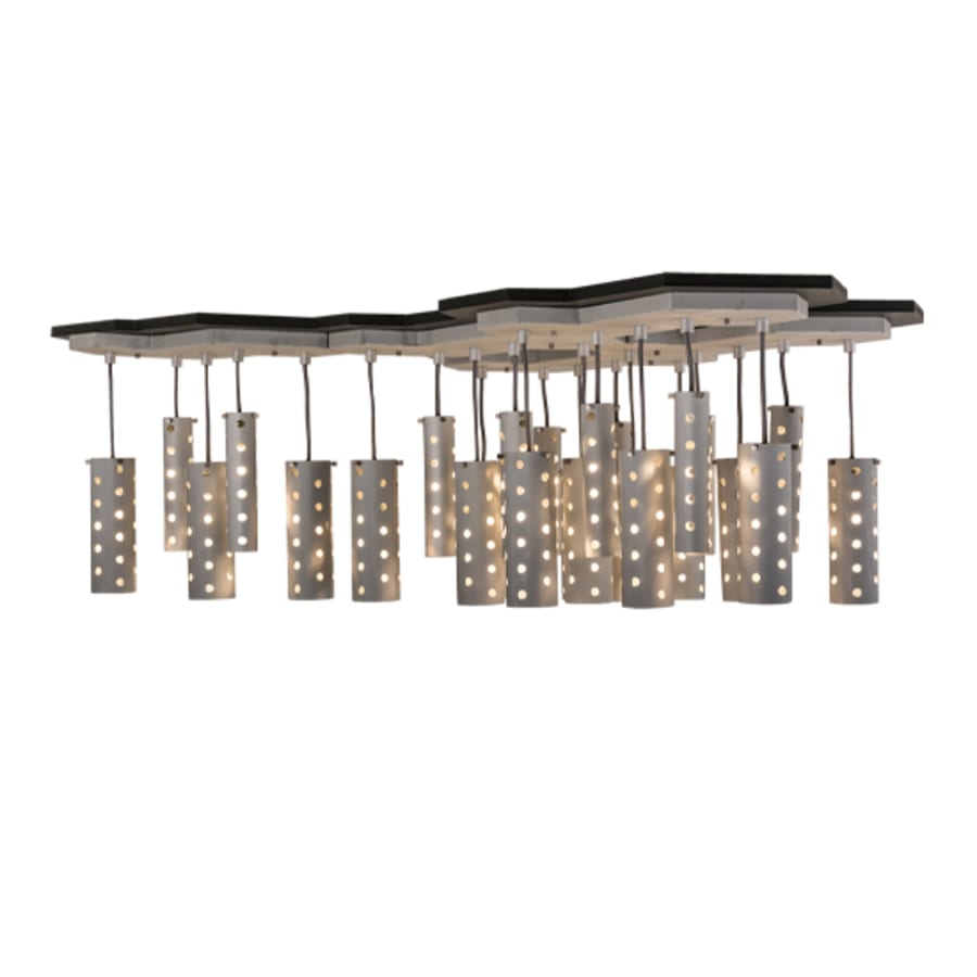 Meyda Tiffany Emmentaler 25 Light 39" Wide Abstract Multi Light Pendant