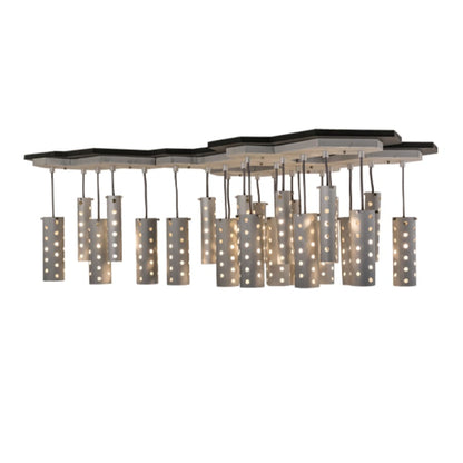 Meyda Tiffany Emmentaler 25 Light 39" Wide Abstract Multi Light Pendant