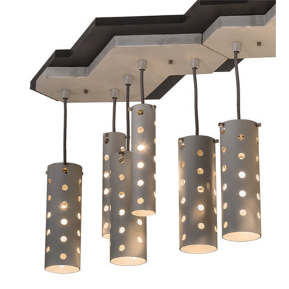 Meyda Tiffany Emmentaler 25 Light 39" Wide Abstract Multi Light Pendant