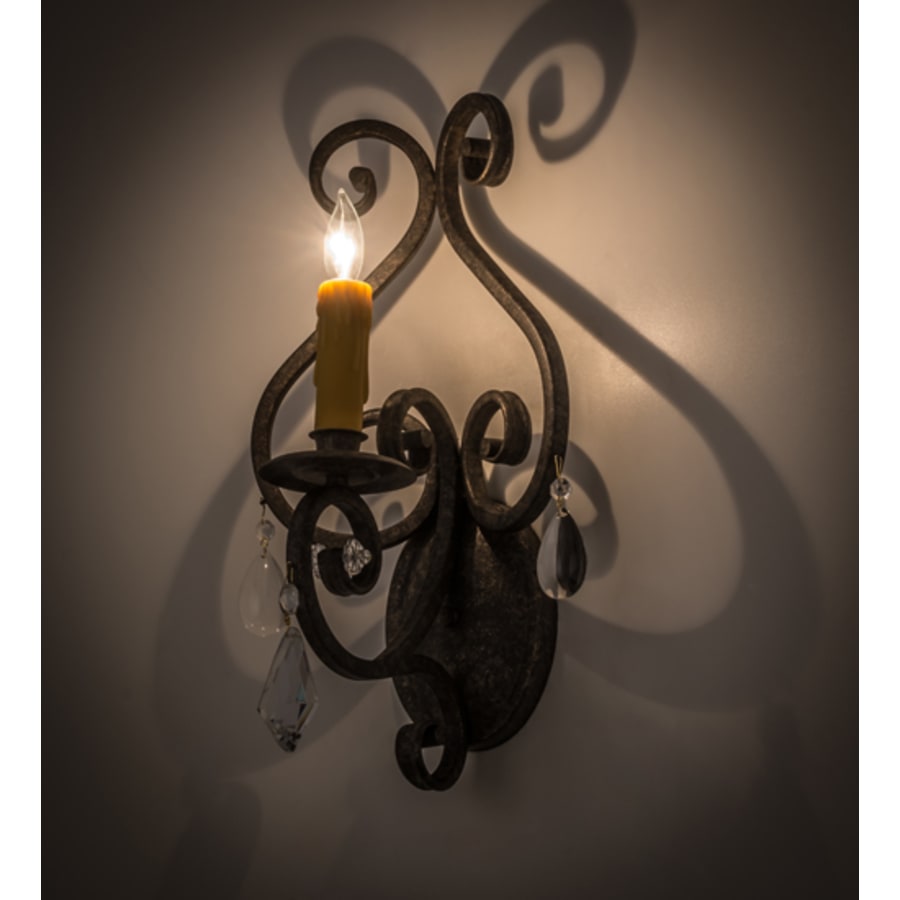 Meyda Tiffany Gia 18" Tall Wall Sconce