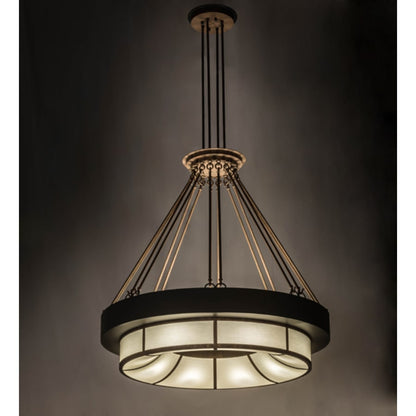 Meyda Tiffany Cilindro Ventura 8 Light 48" Wide Pendant