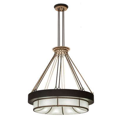 Meyda Tiffany Cilindro Ventura 8 Light 48" Wide Pendant