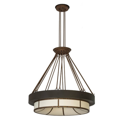 Meyda Tiffany Cilindro Ventura 8 Light 48" Wide Pendant