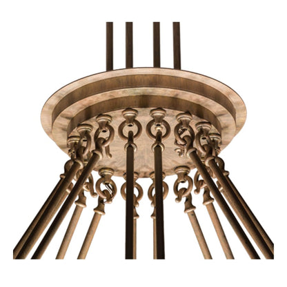 Meyda Tiffany Cilindro Ventura 8 Light 48" Wide Pendant