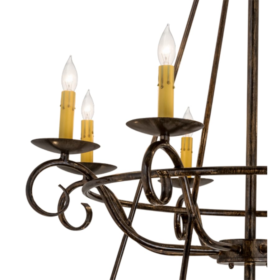 Meyda Tiffany Estrella 24 Light 60" Wide Taper Candle Style Chandelier