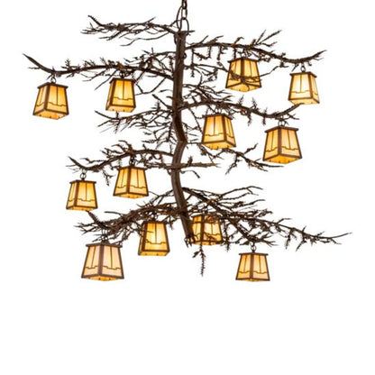 Meyda Tiffany Pine Branch Valley View 12 Light 48" Wide Chandelier
