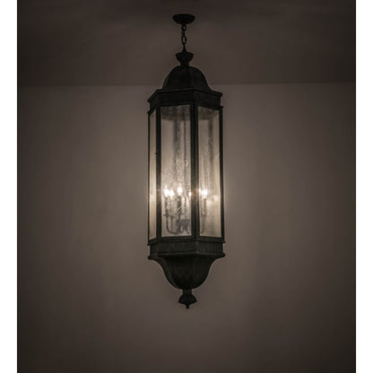 Meyda Tiffany Gascony 6 Light 18" Wide Taper Candle Pendant