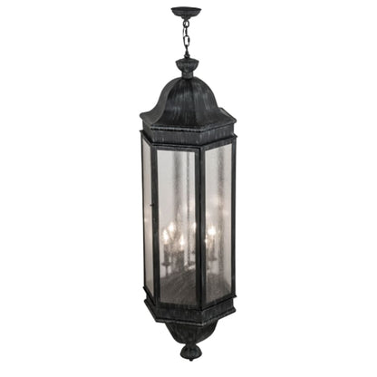 Meyda Tiffany Gascony 6 Light 18" Wide Taper Candle Pendant
