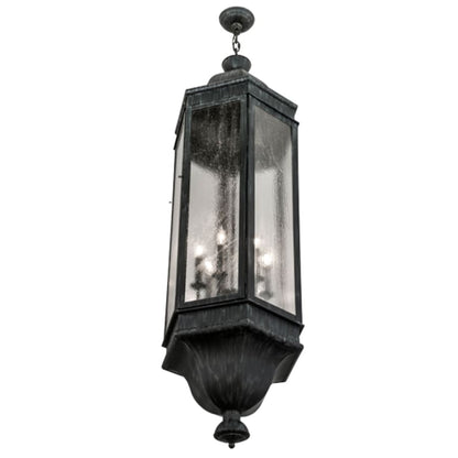 Meyda Tiffany Gascony 6 Light 18" Wide Taper Candle Pendant