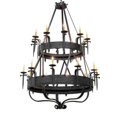 Meyda Tiffany Costello 20 Light 56" Wide Taper Candle Style Chandelier