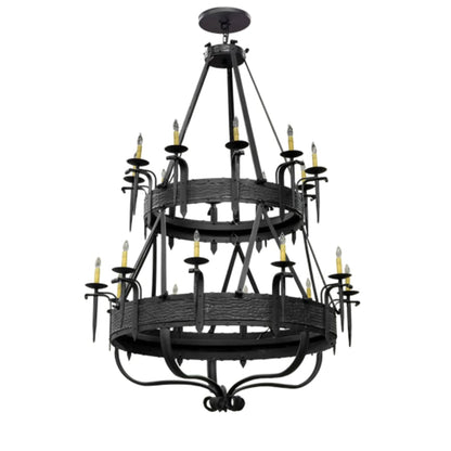 Meyda Tiffany Costello 20 Light 56" Wide Taper Candle Style Chandelier