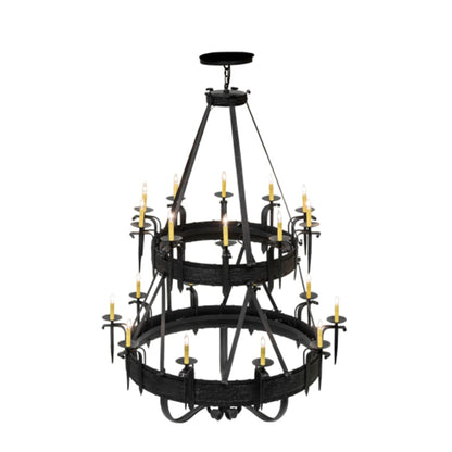 Meyda Tiffany Costello 20 Light 56" Wide Taper Candle Style Chandelier