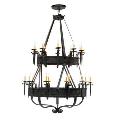 Meyda Tiffany Costello 20 Light 56" Wide Taper Candle Style Chandelier