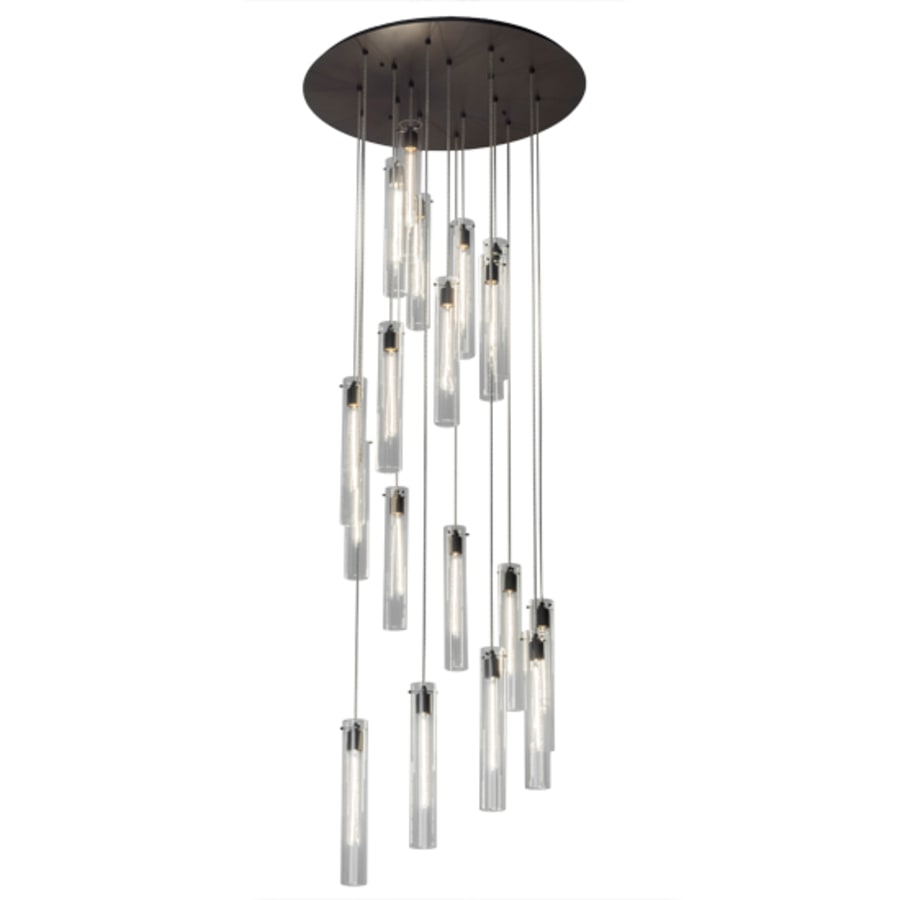 Meyda Tiffany Cilindro 18 Light 36" Wide Multi Light Pendant