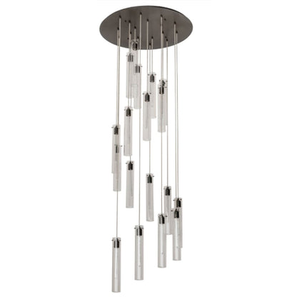 Meyda Tiffany Cilindro 18 Light 36" Wide Multi Light Pendant