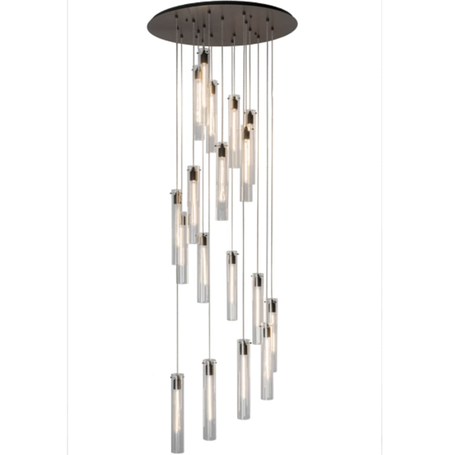 Meyda Tiffany Cilindro 18 Light 36" Wide Multi Light Pendant