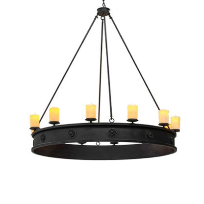 Meyda Tiffany Lorenzo 12 Light 72" Wide Ring Chandelier