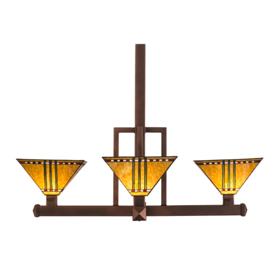 Meyda Tiffany Prairie Corn 4 Light 47" Wide Pendant