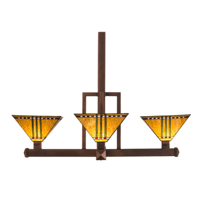 Meyda Tiffany Prairie Corn 4 Light 47" Wide Pendant