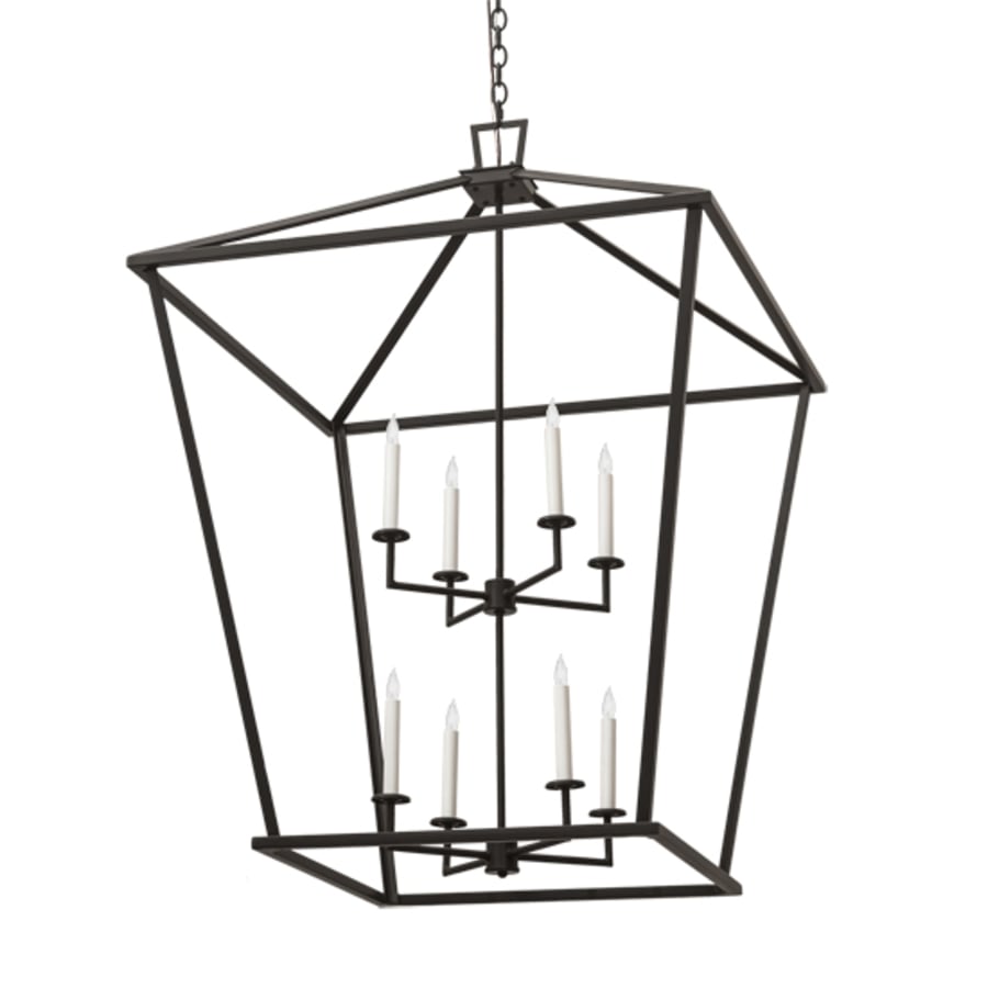 Meyda Tiffany Kitzi 8 Light 52" Wide Taper Candle Pendant