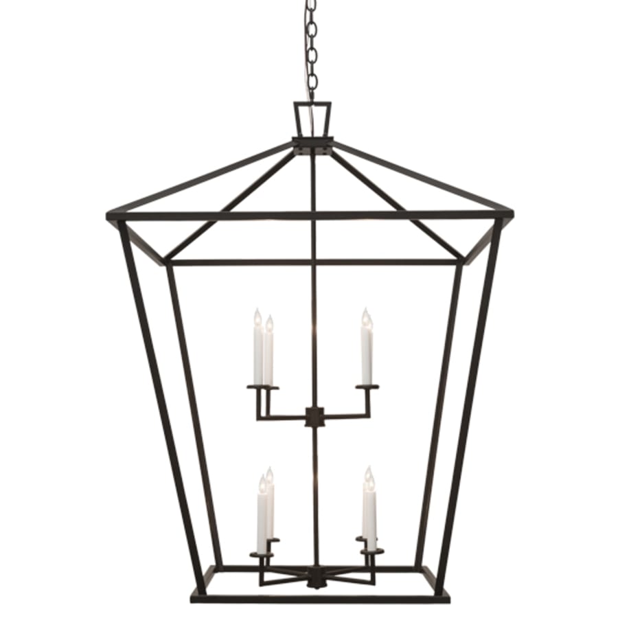Meyda Tiffany Kitzi 8 Light 52" Wide Taper Candle Pendant