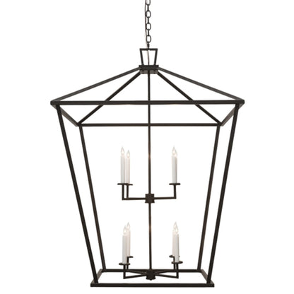 Meyda Tiffany Kitzi 8 Light 52" Wide Taper Candle Pendant