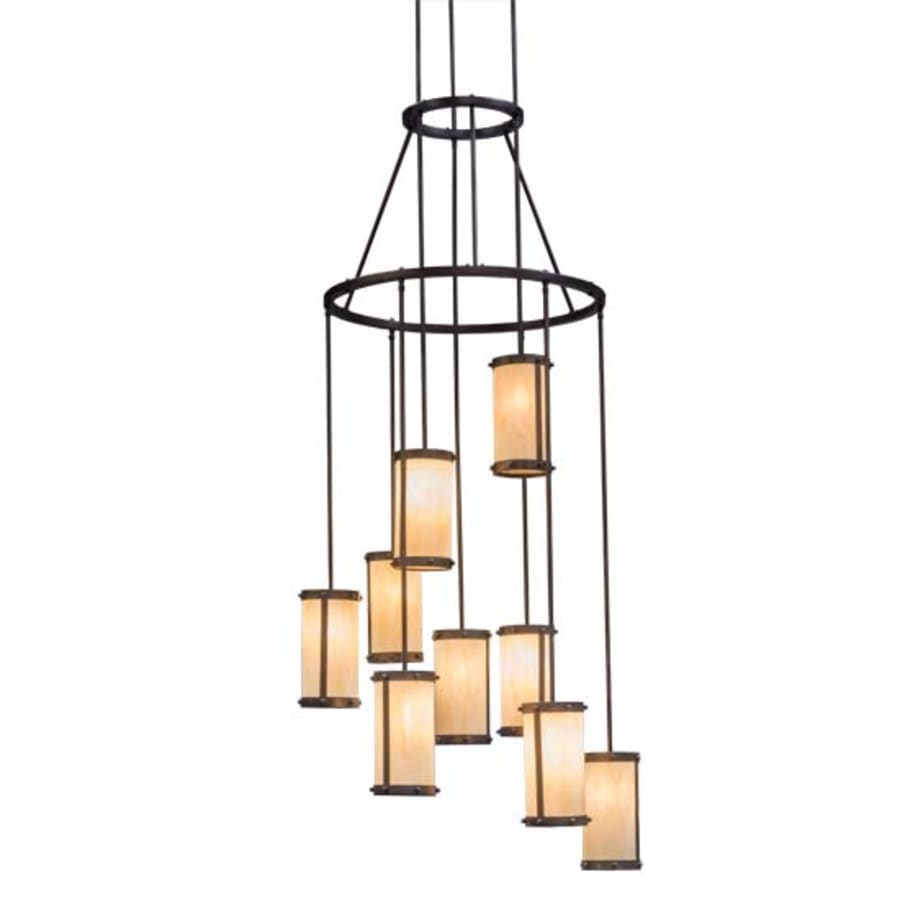 Meyda Tiffany Cartier 9 Light 35" Wide Ring Chandelier