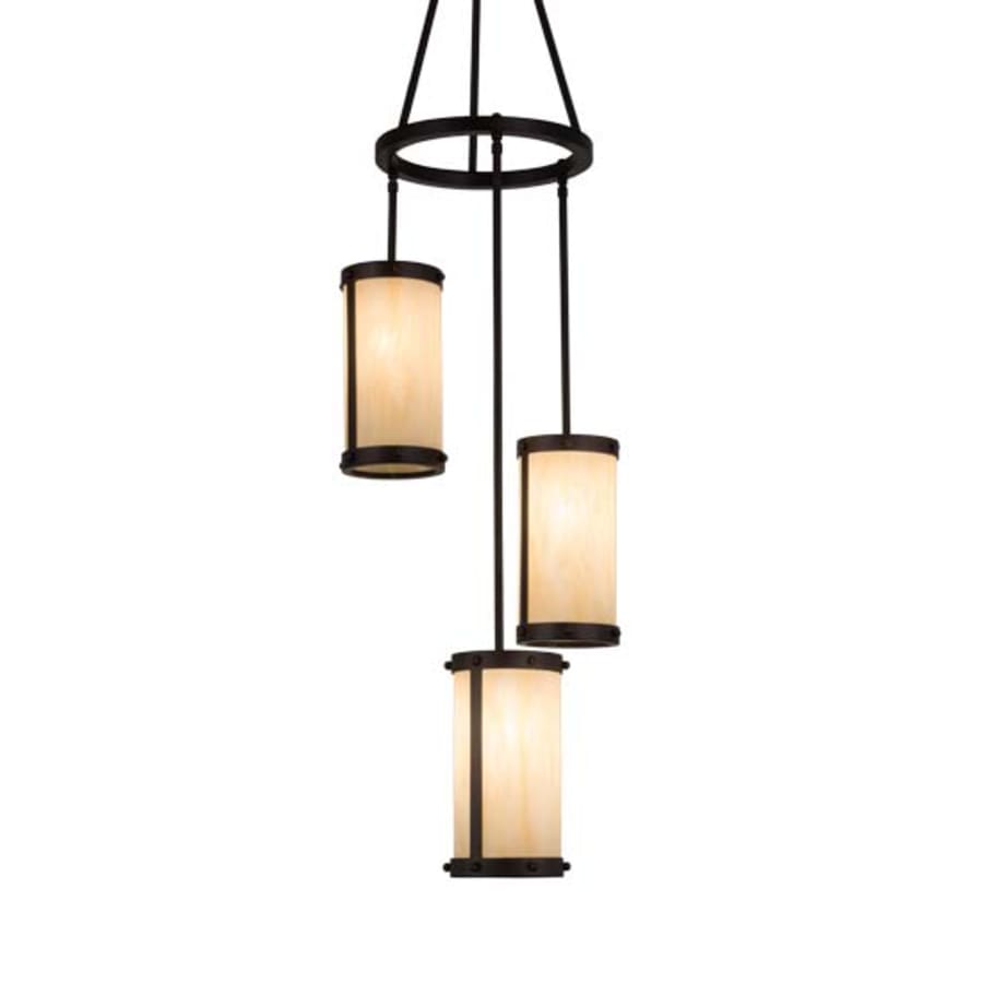 Meyda Tiffany Cartier 3 Light 18" Wide Multi Light Pendant