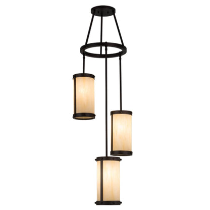 Meyda Tiffany Cartier 3 Light 18" Wide Multi Light Pendant