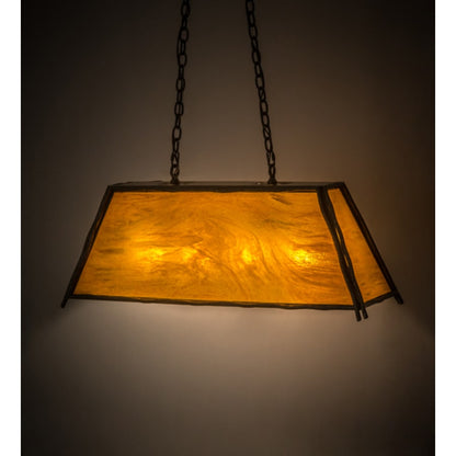 Meyda Tiffany Sticks 4 Light 36" Wide Linear Pendant