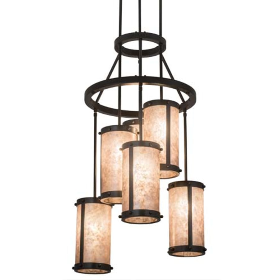 Meyda Tiffany Cartier 6 Light 24" Wide Ring Chandelier