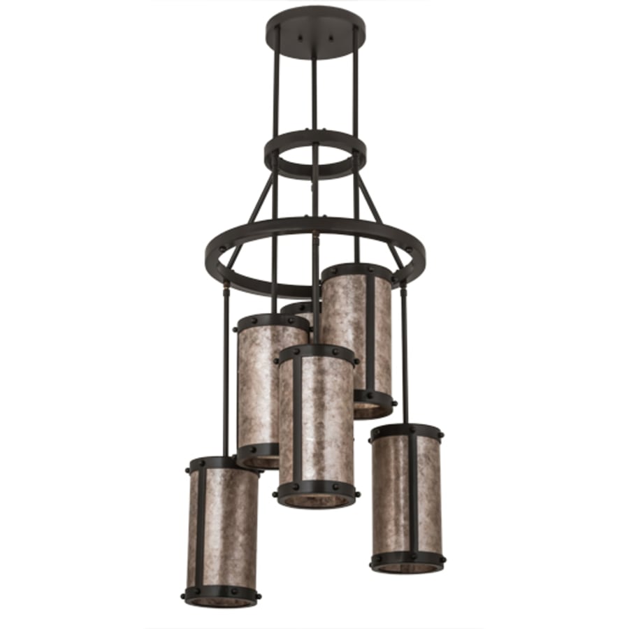 Meyda Tiffany Cartier 6 Light 24" Wide Ring Chandelier