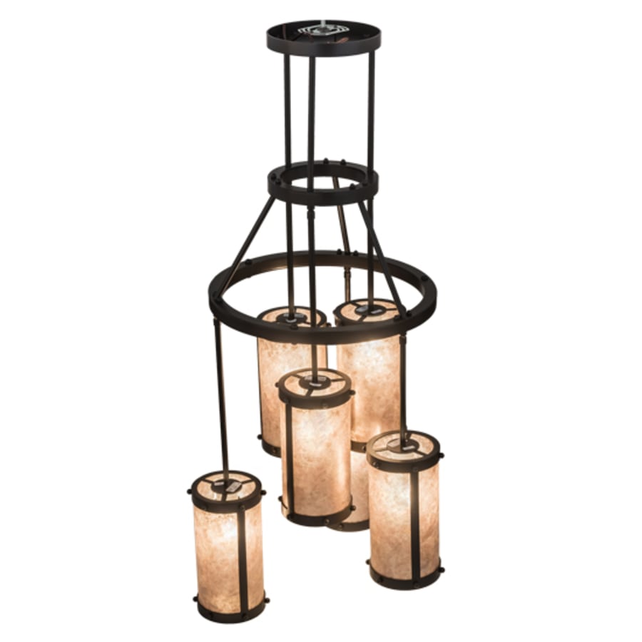 Meyda Tiffany Cartier 6 Light 24" Wide Ring Chandelier