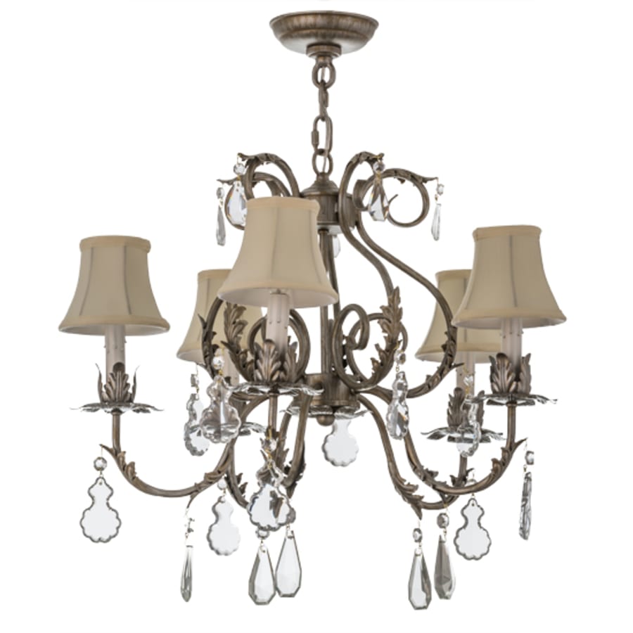 Meyda Tiffany Chantilly 5 Light 24" Wide Crystal Chandelier