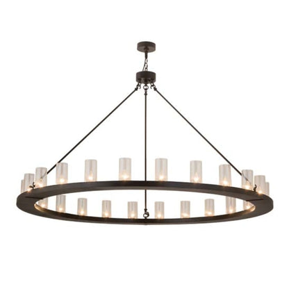 Meyda Tiffany Loxley 24 Light 72" Wide Ring Chandelier