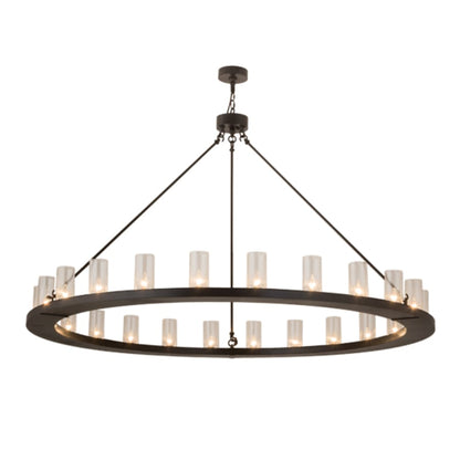 Meyda Tiffany Loxley 24 Light 72" Wide Ring Chandelier