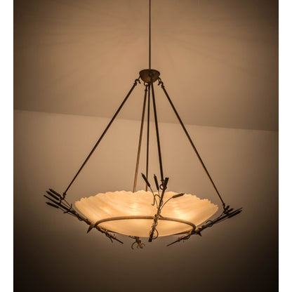 Meyda Tiffany Cattail 6 Light 48" Wide Pendant