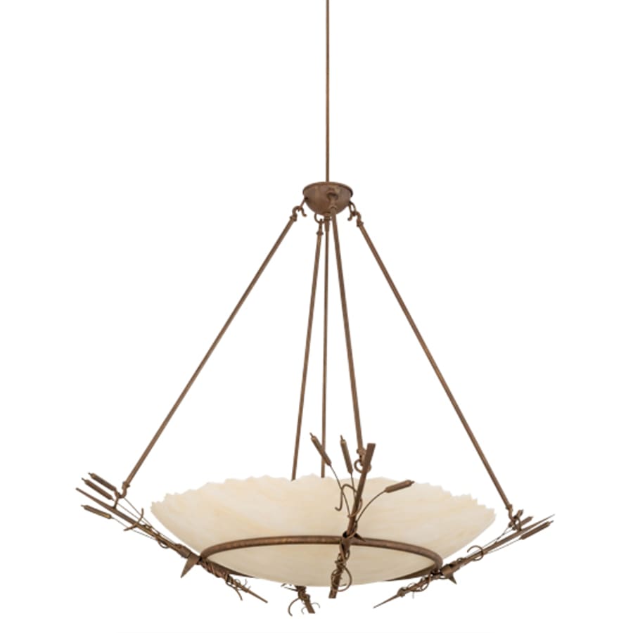 Meyda Tiffany Cattail 6 Light 48" Wide Pendant