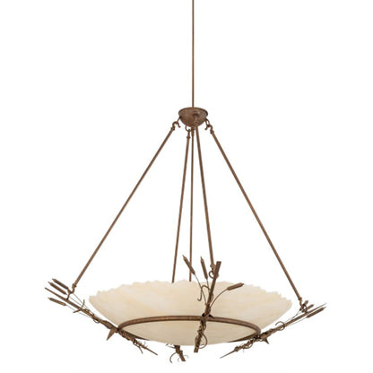 Meyda Tiffany Cattail 6 Light 48" Wide Pendant
