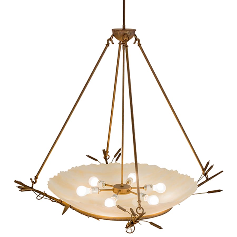 Meyda Tiffany Cattail 6 Light 48" Wide Pendant