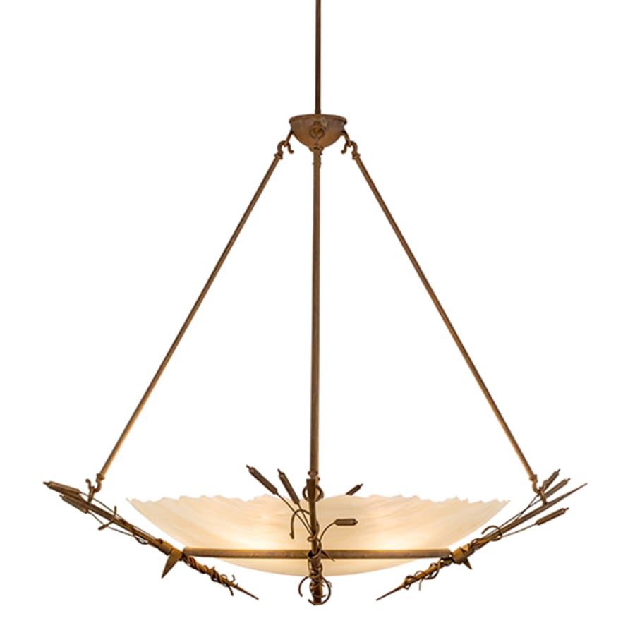 Meyda Tiffany Cattail 6 Light 48" Wide Pendant