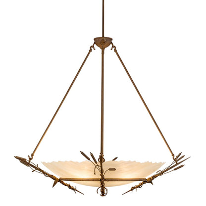 Meyda Tiffany Cattail 6 Light 48" Wide Pendant
