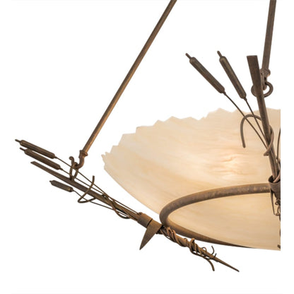 Meyda Tiffany Cattail 6 Light 48" Wide Pendant