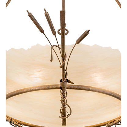 Meyda Tiffany Cattail 6 Light 48" Wide Pendant